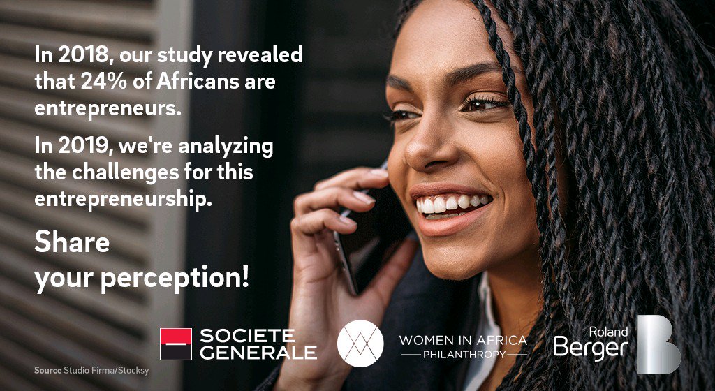 bowav01's tweet photo. What are the challenges for African women entreprenuers? How important is women economic empowerment? Take the survey for 2019 that Roland Berger launched to study Women entrepreneurship in Africa. Take the survey at https://t.co/vOgmASax6X
#WIA 
#MightyFinSol https://t.co/CIySccJztP
