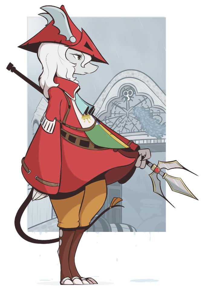 Finally finished, I'm gonna print this out really big and display it somewhere! #ff9 Freya Crescent is the best final fantasy waifu!