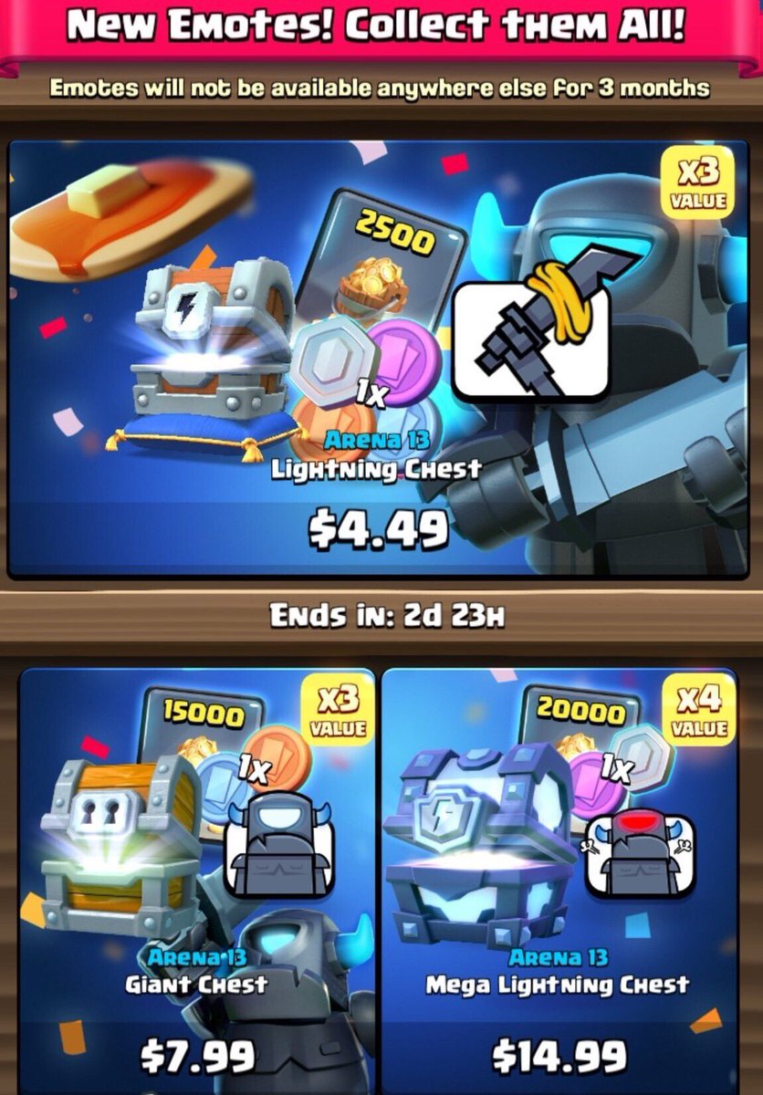 SORTEO DE $20 DÓLARES PAYPAL🤑
$20 for new mini Pekka emotes giveaway❗❗❗❗

Requisitos / Requirments
-  (FOLLOW) Seguir a @gallycr69🙊, @Tobi_SpiritHawk😎
- Dar RT 🔁❤️
- Like ❤ &amp; Retweet 🔁

Termina Próximo Miércoles🤞🏻🍀 
Good Luck!!!