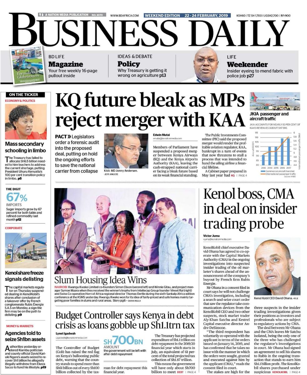 Sankalp Forum (@sankalpforum) on Twitter photo #InTheNews today: #SankalpAfrica19 Awards winners featured in Africa's leading business newspaper! #socent #awards #kenya #businessleddevelopment <a href="/kwangu_kwako/">Kwangu Kwako</a> <a href="/LakeViewFish/">Lake View Fisheries</a> #InsuranceForAll <a href="/Raivineet/">Vineet Rai</a> <a href="/KoinangeJeff/">Jeff Koinange, MBS</a> #InTheNews today: #SankalpAfrica19 Awards winners featured in Africa's leading business newspaper! #socent #awards #kenya #businessleddevelopment <a href="/kwangu_kwako/">Kwangu Kwako</a> <a href="/LakeViewFish/">Lake View Fisheries</a> #InsuranceForAll <a href="/Raivineet/">Vineet Rai</a> <a href="/KoinangeJeff/">Jeff Koinange, MBS</a>