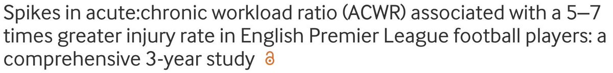 You have to be interested in this piece of work! Latest open access publication from <a href="/SouthamptonFC/">Southampton FC</a> by @Bowen_8 <a href="/aleksgross/">Alek Gross</a> @mogimpel <a href="/Profsbl/">Stewart Bruce-Low</a> <a href="/FrancoisLi/">Francois-Xavier Li PhD</a> exploring <a href="/premierleague/">Premier League</a> #injury &amp; performance considerations over 3 seasons dx.doi.org/10.1136/bjspor…