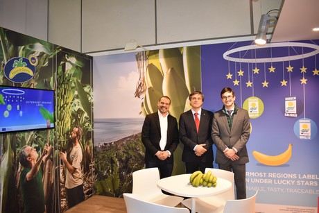 FruitvegEUROPE's tweet photo. 🇪🇺🍌: Plátano europeo, un cultivo que hay que proteger".
La cultura del plátano: un verdadero modelo social en nuestros territorios.

Exotic Taste of Europe: campaña de sensibilización sobre el sello RUP 
via - https://t.co/ecVIwAkxir 

We❤️🇪🇺🍌

#APEB #UGPBAN #ASPROCAN #GESBA https://t.co/0nOBU2Rkhy