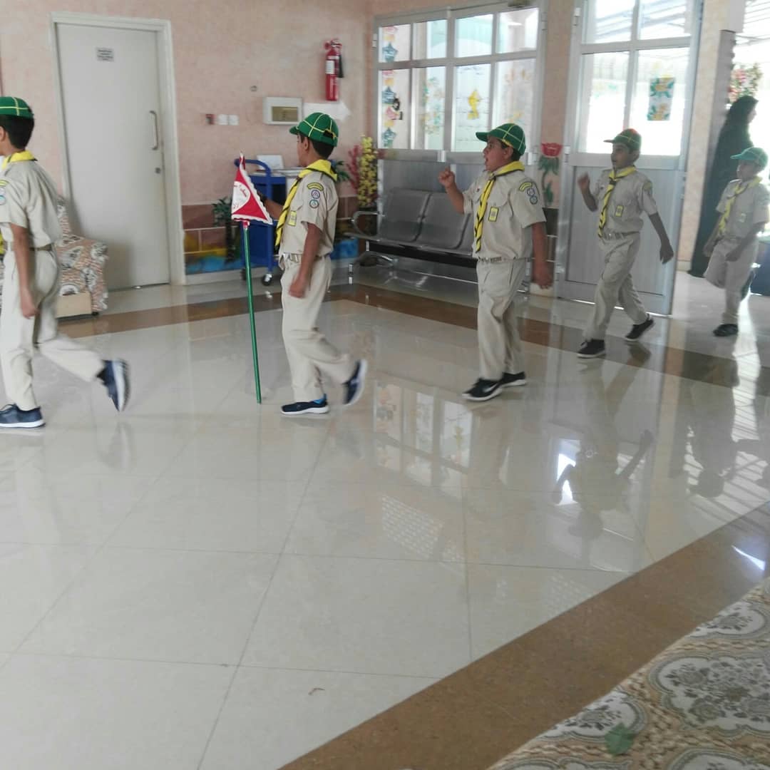 استضافة مدرسة صرح المعرفة للجنة التقييم والمتابعة لمسابقة التفوق الكشفي والارشادي على كآس الكشاف الاعظم للعام الدراسي 2018 / 2019