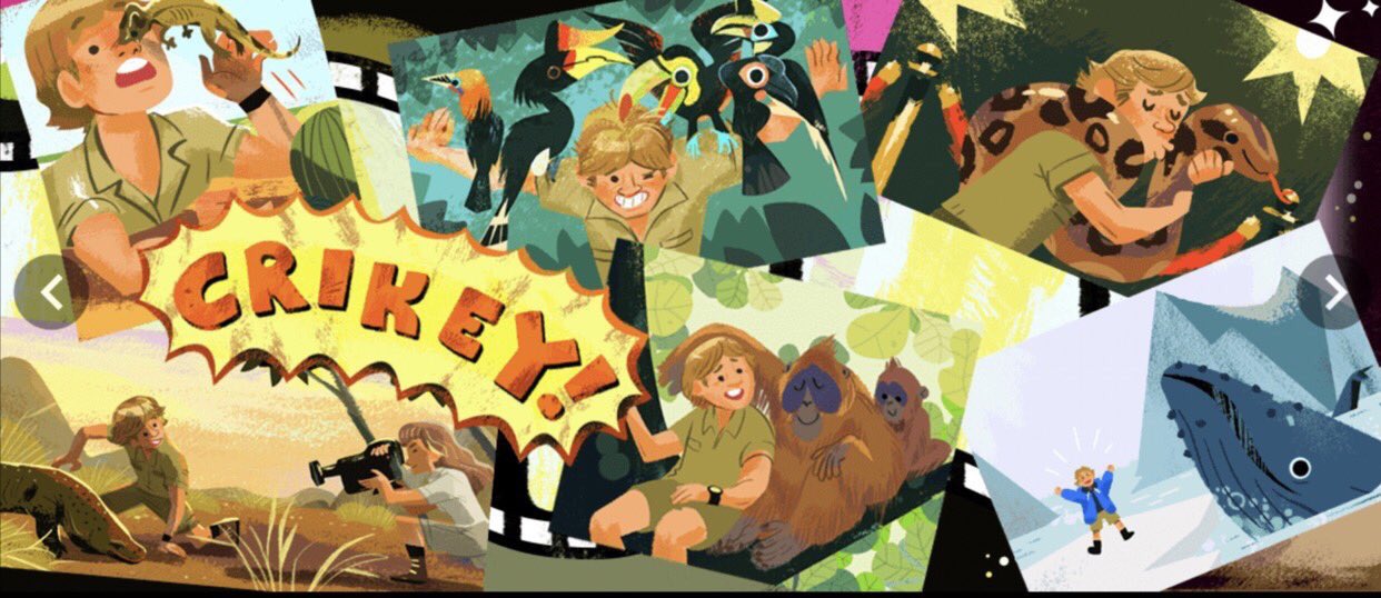 Is trying to make everyone cry this morning Happy Birthday Steve Irwin  