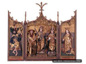 Kilians-Altar 

Ab Freitag, den 22. Februar 2019 ist im Museum für Franken ein besonderes Highlight zu sehen: Langfristig leiht das Historische Museum Basel aus seiner Sammlung mittelalterlicher Kunst einen prachtvollen, nahezu vollständig erhaltenen Flü… ift.tt/2E7PyAO