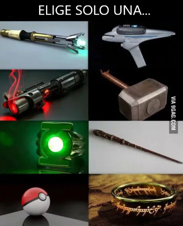 Solo puedes elegir uno para defenderte ¿Cual eliges?🤔🤔

#readyforthebattle