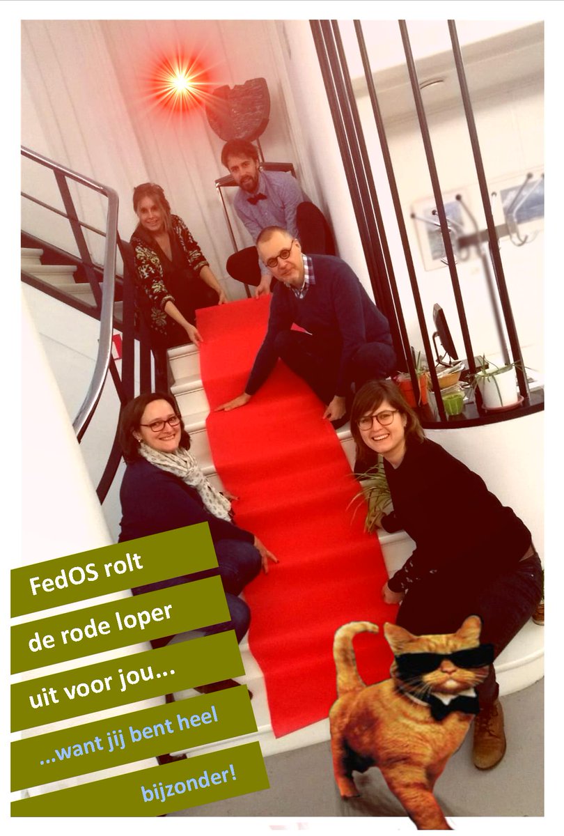 FedOSvzw's tweet photo. Wij rollen de rode loper uit voor al onze top vrijwilligers tijdens de #weekvandevrijwilliger Vanaf morgen zetten wij elke dag een vrijwilliger in de kijker op https://t.co/3uHtkLrfId  en https://t.co/1PTKWphi3X https://t.co/FukKlgUgYo