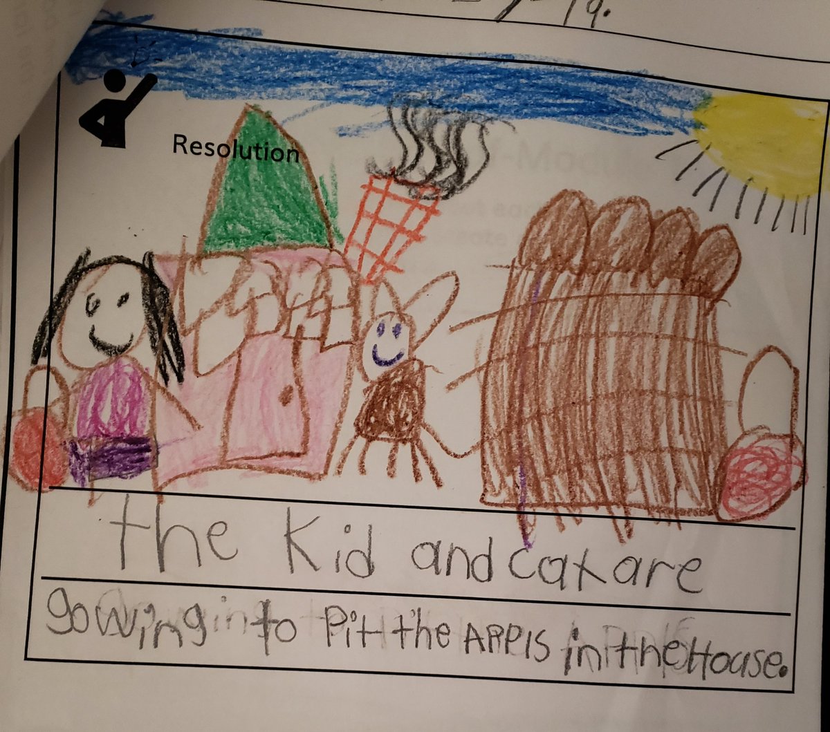 BaltimoreLiter1's tweet photo. @robin_mcclellan @CurriculumMatrs @moeharbaugh @SCORE4Schools @TNTP We here in @BaltCitySchools believe the same. Our kindergarteners creating original problems and resolutions for EOM Task @WitWisdomELA #knowledgebuild https://t.co/kXjJLzHmYw