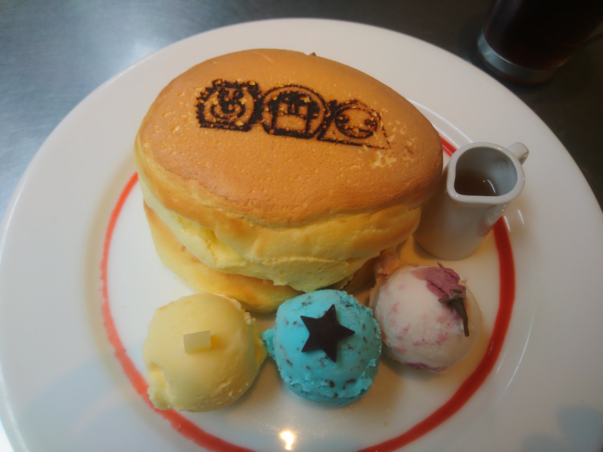 あんぱんち パンケーキたべたいパンケーキたべたい 原宿でいやほい 星プロパンケーキ レインボーパンケーキ マロン チョコミント 桜 のアイス添え焼き印入り Docomo 星プロ竹下通り 星プロ 星p 星野源 コスモフ 長谷川博己 ドニマル 新田真剣