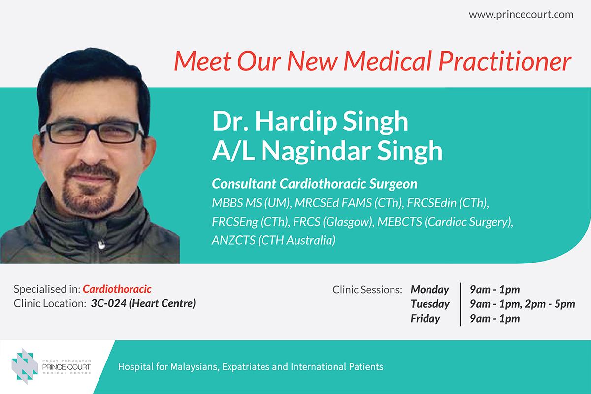 PrinceCourtMC's tweet photo. #PCMCdoctors We would like to welcome Dr Hardip Singh who joins our hospital as a Consultant Cardiothoracic Surgeon. https://t.co/Ex33GGG3hS
