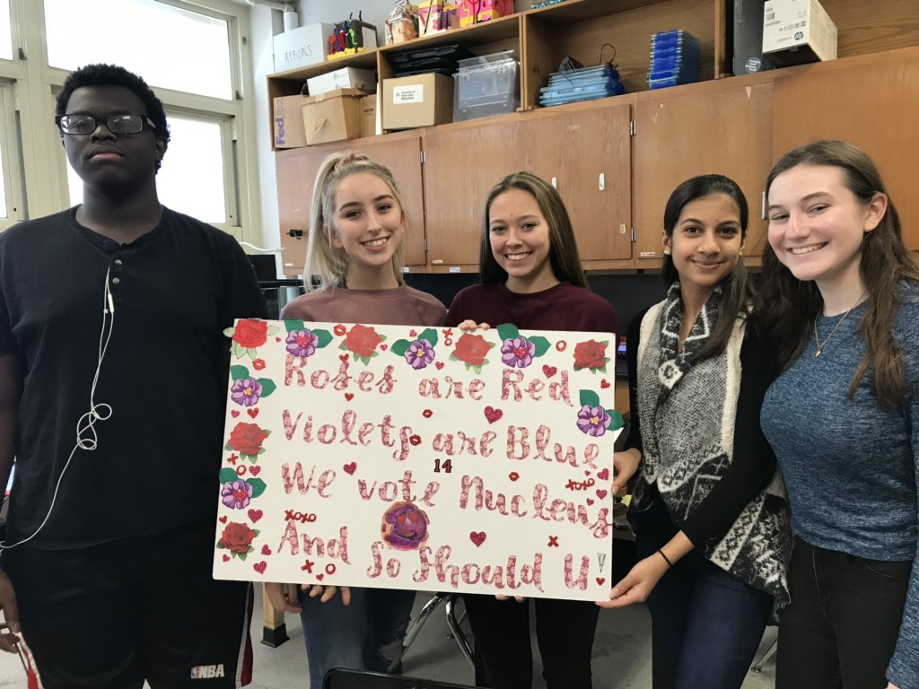 nucleiana's tweet photo. Here are some of our fellow students of WHS who support the Nucleus! You should too 😉❤️‼️Happy Valentine’s Day! https://t.co/YyygSnGSu6