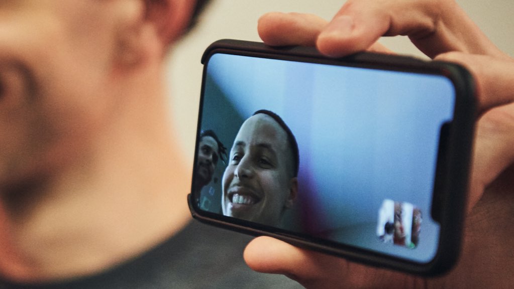 ThirtyInk's tweet photo. What better way for @DavidsonMBB to celebrate All-Star Weekend than limited edition Blackout Belk jerseys, the Curry 6 'Coy Fish' and a FaceTime call from @StephenCurry30? #TCC https://t.co/fvTBqWWZqo