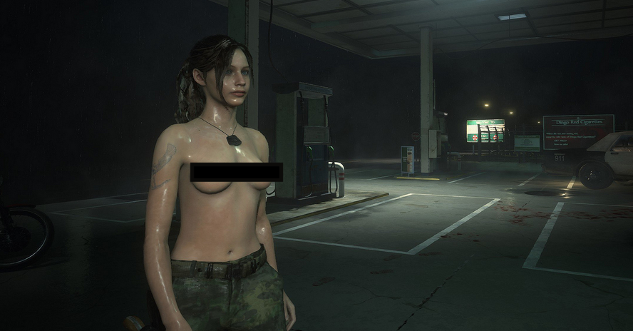 Resident Evil 2 Remake - Ada Wong Nude Mod is now available for