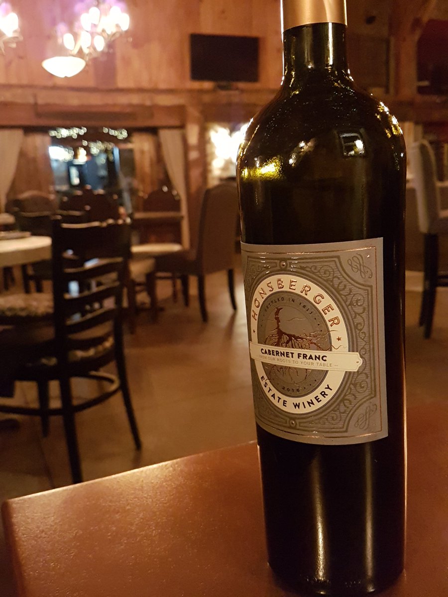 As heard on <a href="/610CKTB/">610 CKTB</a>, an amazing meal <a href="/HonsEstateWine/">Honsberger Estate</a>