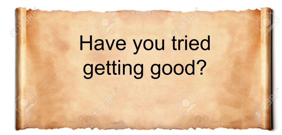 Next time you hear someone complain about servers, refer them to the ancient texts: