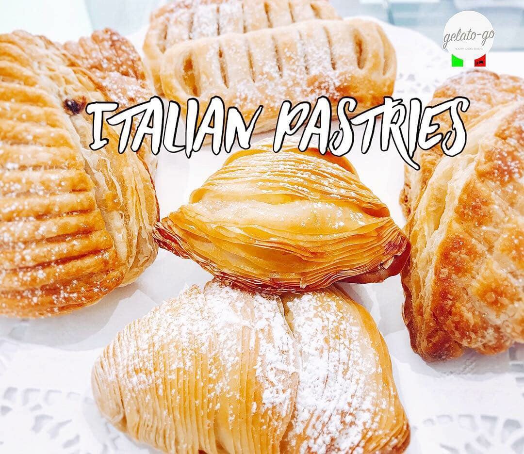 We also got some amazing real and authentic Italian pastries 🥮