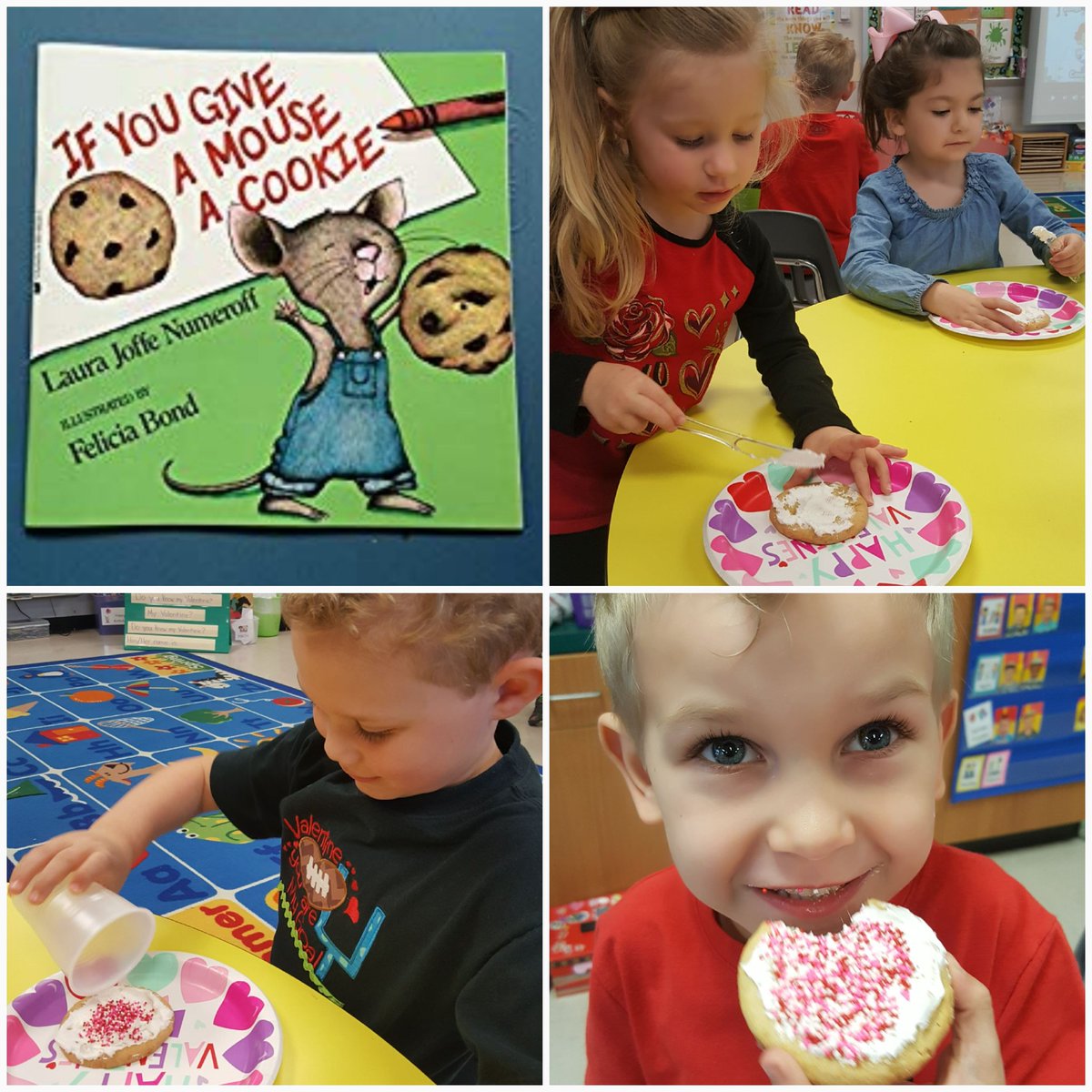 If you give a mouse (or a Pre-Scholar) a cookie,  it will be a very  sweet Valentine's Day! 
#Ilovepumpkinheads
#NSEempower 
<a href="/NicholsSawmill/">Nichols Sawmill Elementary</a>