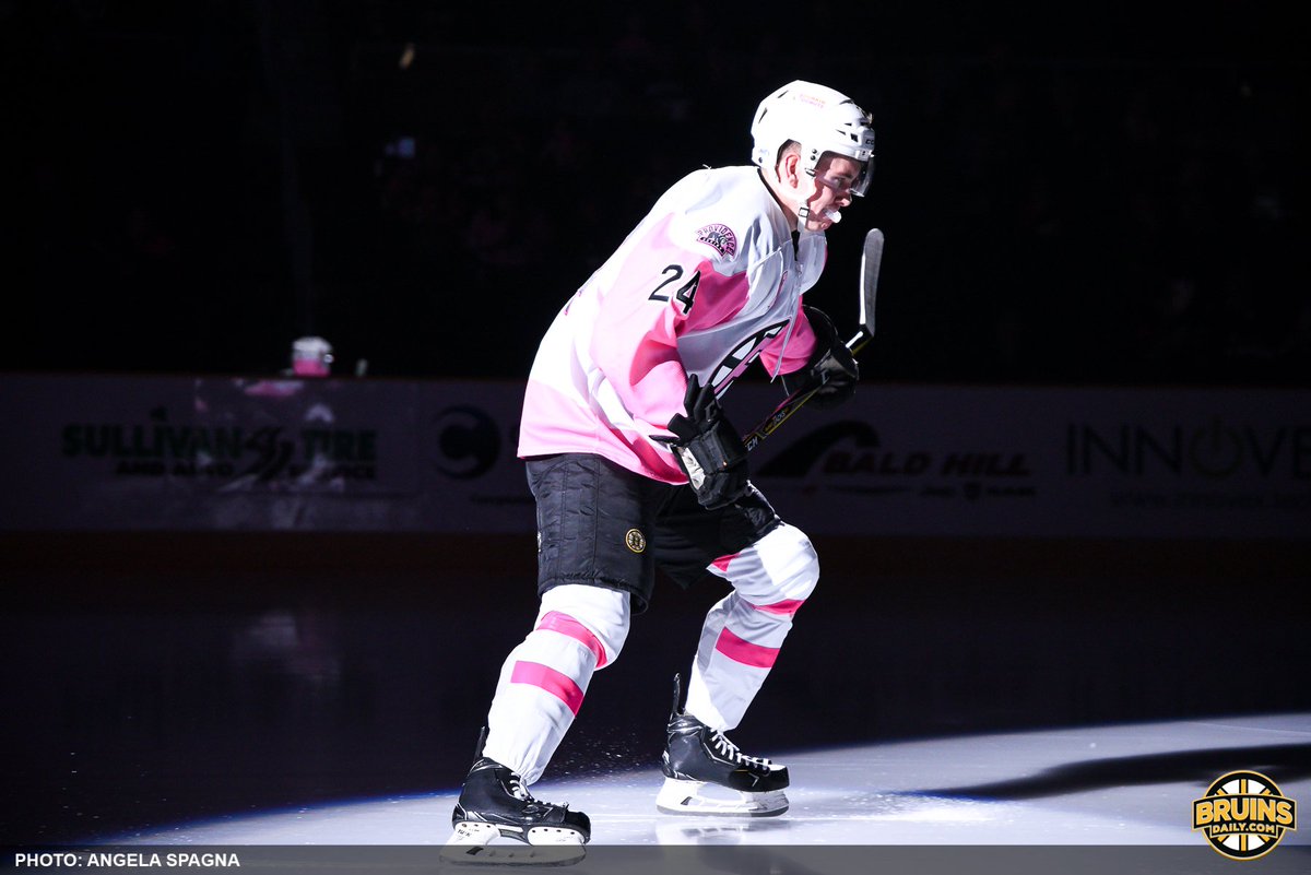 Karson Kuhlman earned himself a call up to Boston prior to the road trip. His linemate in Providence, Cameron Hughes, is making a good case for a future trip up I-95 as well. Jake Kerin has more on Hughes being a diamond in the rough for the P-Bruins. bit.ly/2Gss50t