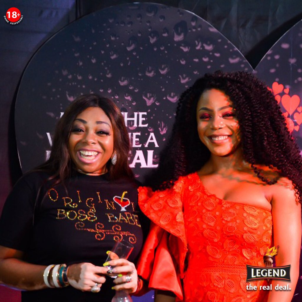 Legend_NG's tweet photo. The #RealDealExperience is filled with fun &amp; games tonight. Spot @IfuEnnada and the other guests enjoying the lovely ambience. https://t.co/qEPXJfSTS0