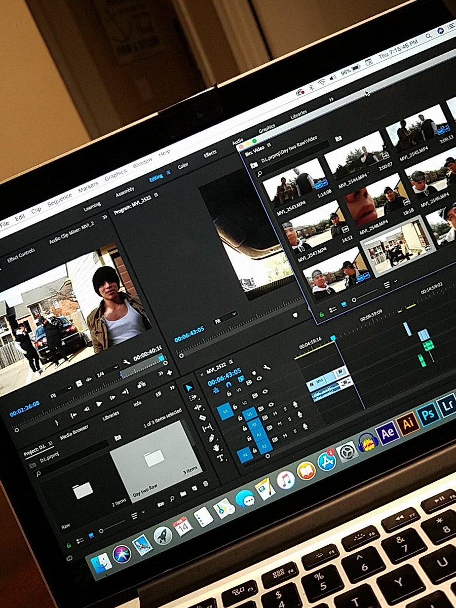 OmarVelezAlejos's tweet photo. And so the editing begins.
Also, bought some lavalier mics to get some better audio, hopefully it will make syncing audio easier than what I was doing last week.
#collinediting https://t.co/MMZ362bGiL