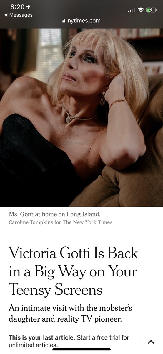 Victoria Gotti tweet media