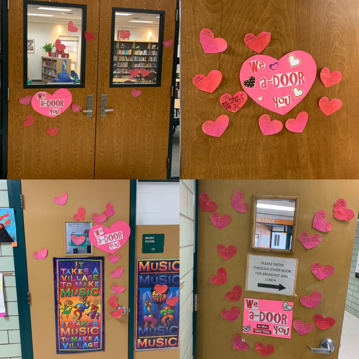 caseyzent's tweet photo. Just some of the wonderful people we “a-door” @MVElementary #2ndgrade https://t.co/86jWGtjHy7