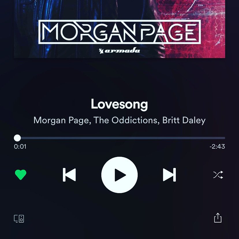 A little #LoveSong for your #ValentinesDay &amp; #ThrowbackThursday 🖤 
<a href="/morganpage/">Morgan Page</a> <a href="/TheOddictions/">THE ODDICTIONS</a> <a href="/TheBrittDaley/">BRITT DALEY</a>