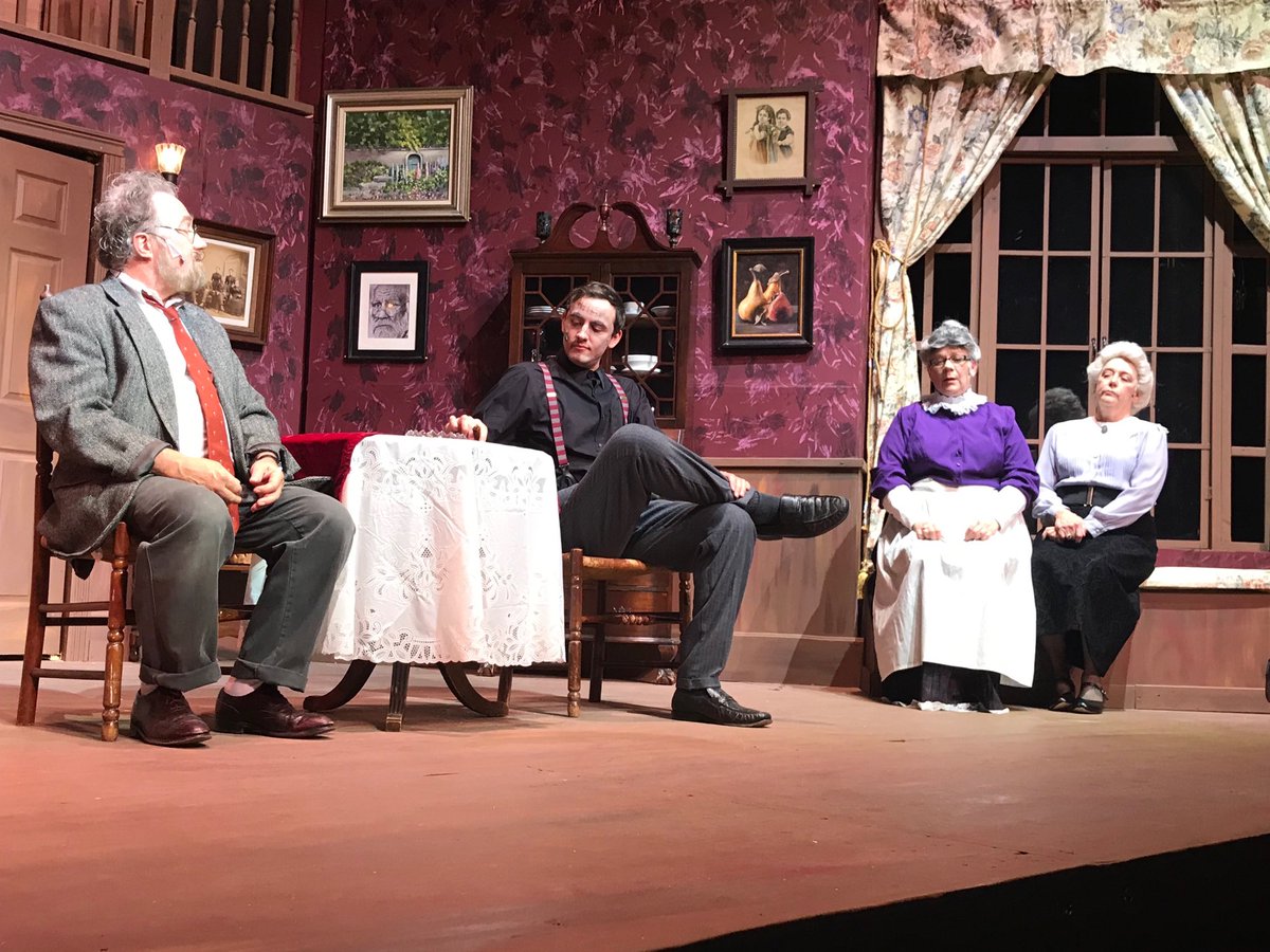 PresidentMCC's tweet photo. Enjoying Arsenic and Old Lace at the Glema this evening.  Great dinner theatre!  ⁦@madisonvillecc⁩ #MCCFORWARD #MCCProud https://t.co/BRxihvkdqf