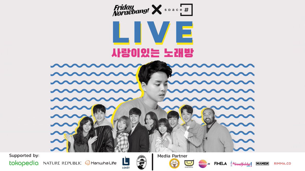 ✨COME AND ENJOY THE FUN ON TONIGHT’S FRIDAY NORAEBANG✨
You can get @FridayNoraebang ticket in http://locket.com/event/fnxspace
Don’t miss it!💖