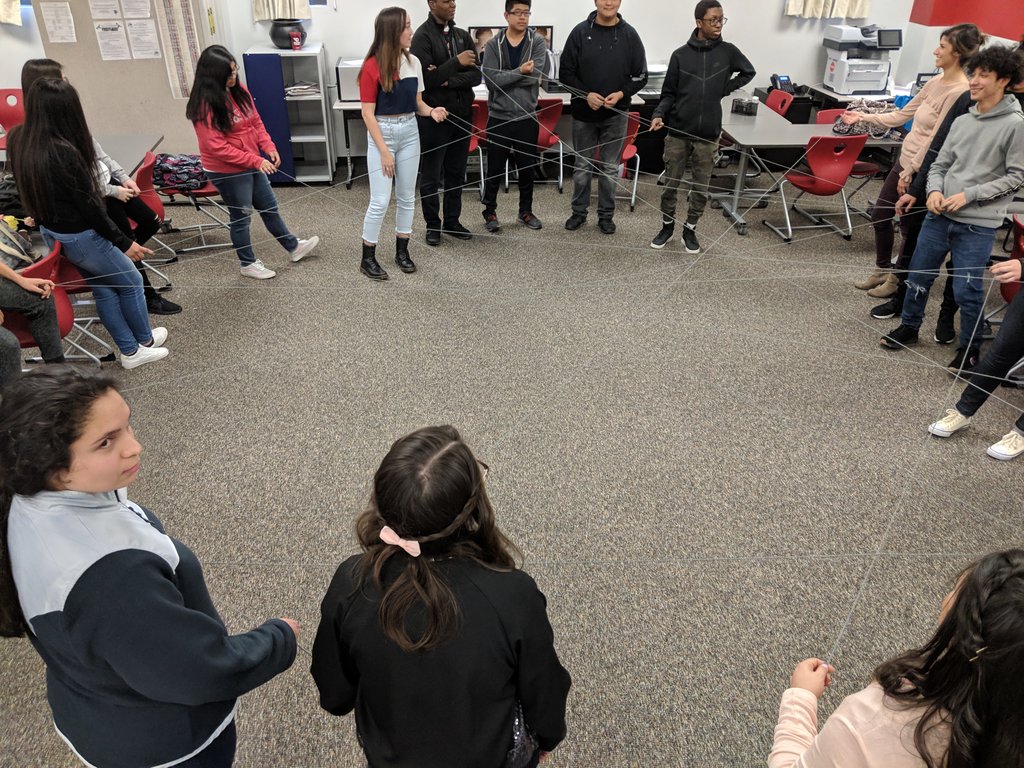 MrsLocherPHS's tweet photo. So privileged to work with this amazing group of students! Team building and discovering how we are all connected. @MawiAsgedom ... We love the beach ball team builder! @phsexcel
#onePHS @MsBonillaPHS @MiriamBCastro1 https://t.co/wSEvhiUZAZ