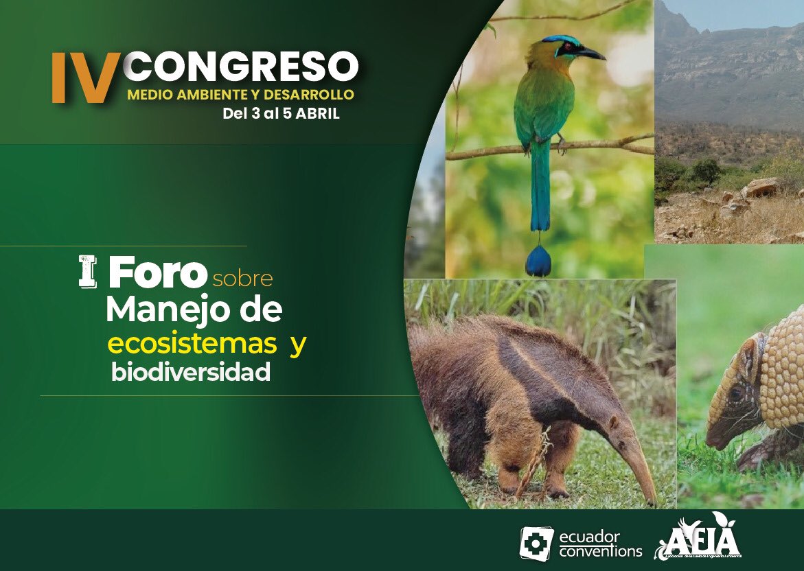 BryanPaul94's tweet photo. Bienvenido #PatricioClavijo como panelista del I Foro sobre Manejo de Ecositemas y Biodiversidad. #Cuenca #Ecuador #StrategikEC🇪🇨Reserva YA tu cupo! @mullo_francisco @EcuadorConvent1 @Marcelo_MataG @Ambiente_Ec @TurismoEc @Captur_Azuay @udecuenca @AHOTEC_Ecuador @jacob_2695 https://t.co/pOJMb0LdA6