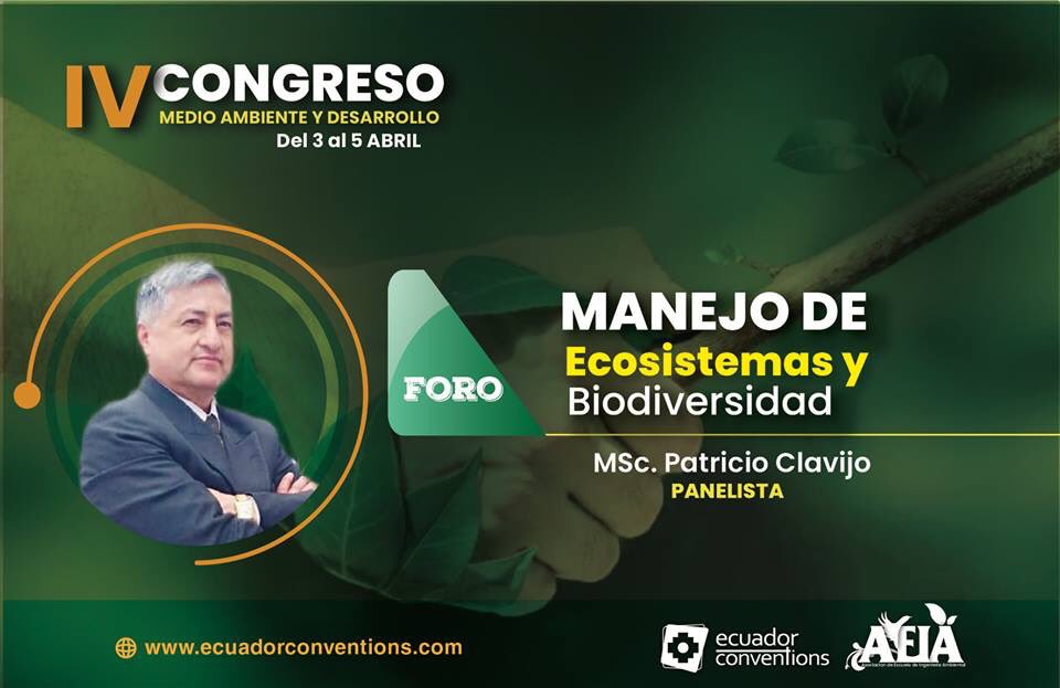 BryanPaul94's tweet photo. Bienvenido #PatricioClavijo como panelista del I Foro sobre Manejo de Ecositemas y Biodiversidad. #Cuenca #Ecuador #StrategikEC🇪🇨Reserva YA tu cupo! @mullo_francisco @EcuadorConvent1 @Marcelo_MataG @Ambiente_Ec @TurismoEc @Captur_Azuay @udecuenca @AHOTEC_Ecuador @jacob_2695 https://t.co/pOJMb0LdA6