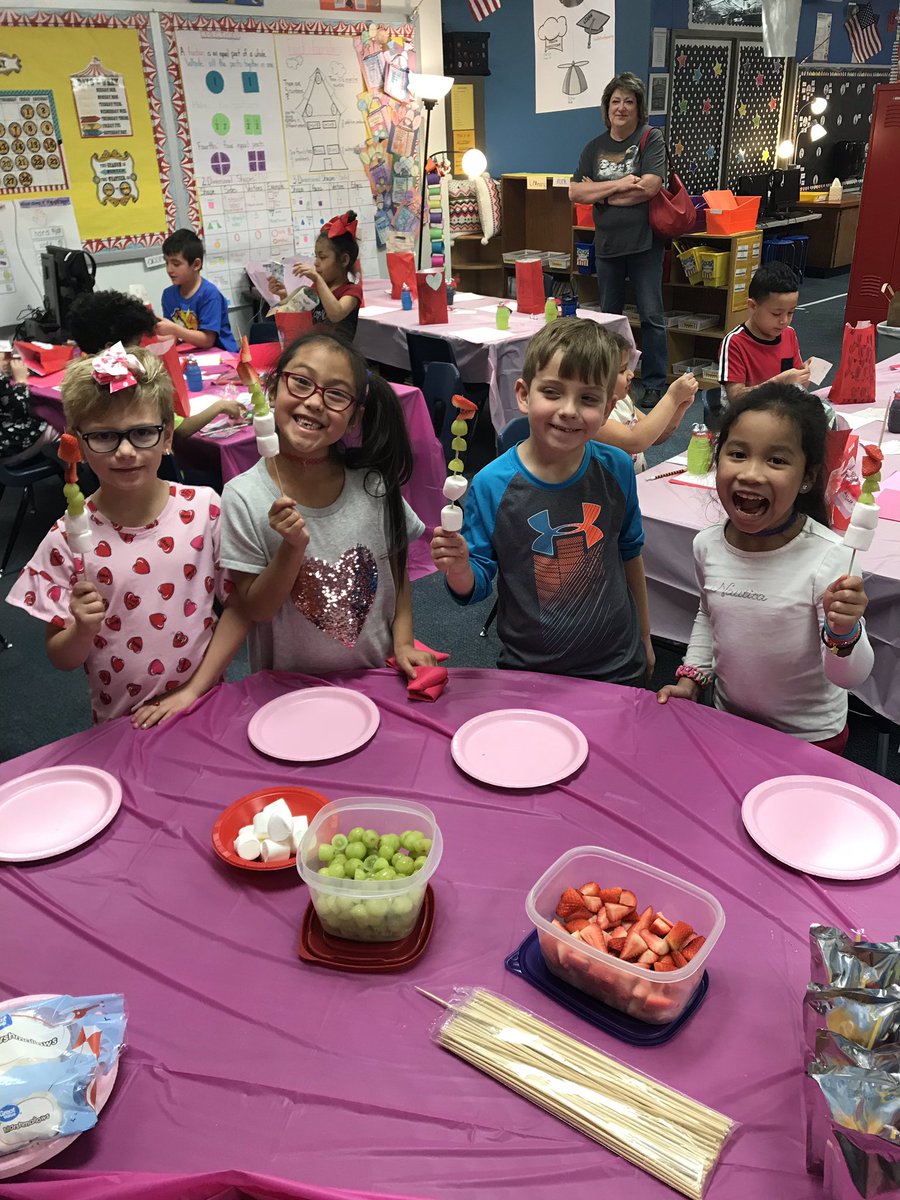 We were healthy for our Valentines party.... JK then we ate a lot of candy! Happy Valentines Day to my sweet kiddos ♥️ <a href="/NatWilliamsElem/">Williams Elementary</a> #bemorewildcat