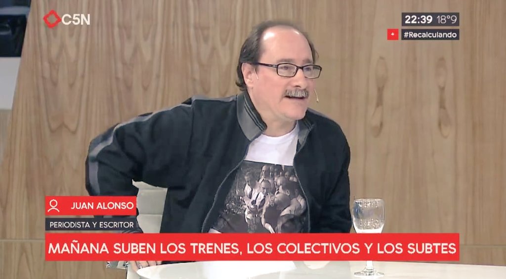 Juan Alonso on Twitter: ""Hay que ponerle palabras a los sueños". Muchas  gracias @julianguarino @C5N @TrabajadorxsC5N Abrazos y hasta la próxima!  #CuentaParaSueldosC5N https://t.co/nph5YVzJIV" / Twitter