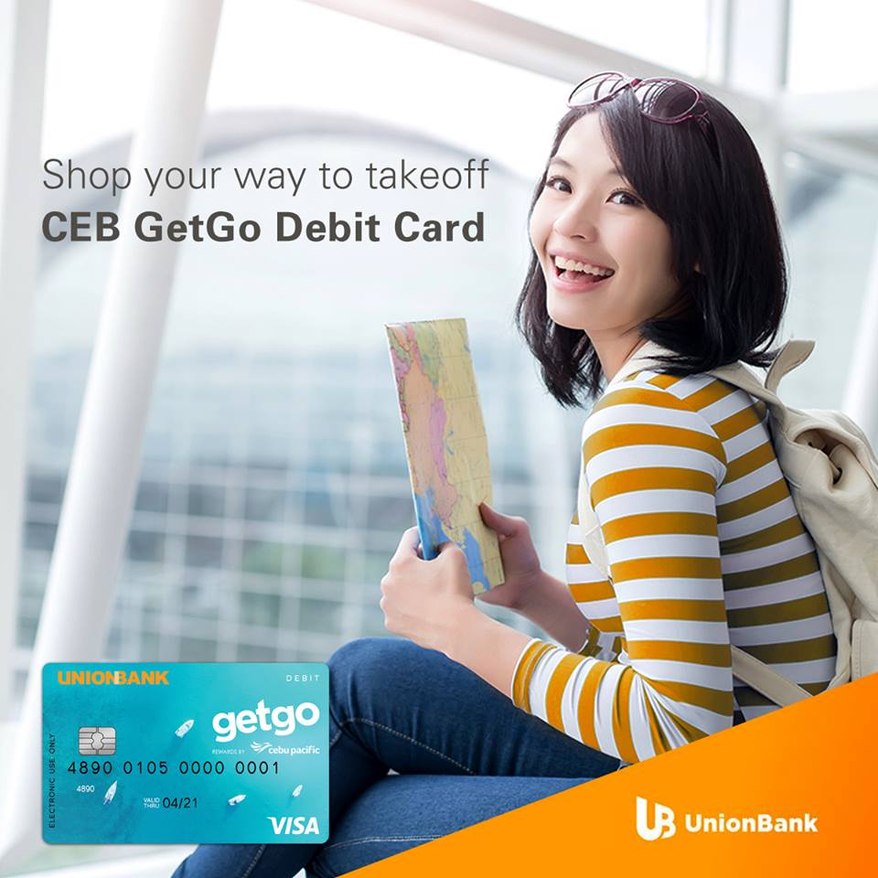 unionbankph's tweet photo. The smart traveler knows the best way to make each trip happen. Get closer to that perfect summer vacation by earning GetGo points every time you shop, dine, book tickets online, & pay bills with the CEB GetGo Debit Card!
#FlyforFreeFaster
Get yours now! https://t.co/oprGdQuIDn https://t.co/mxMzwqpkAQ