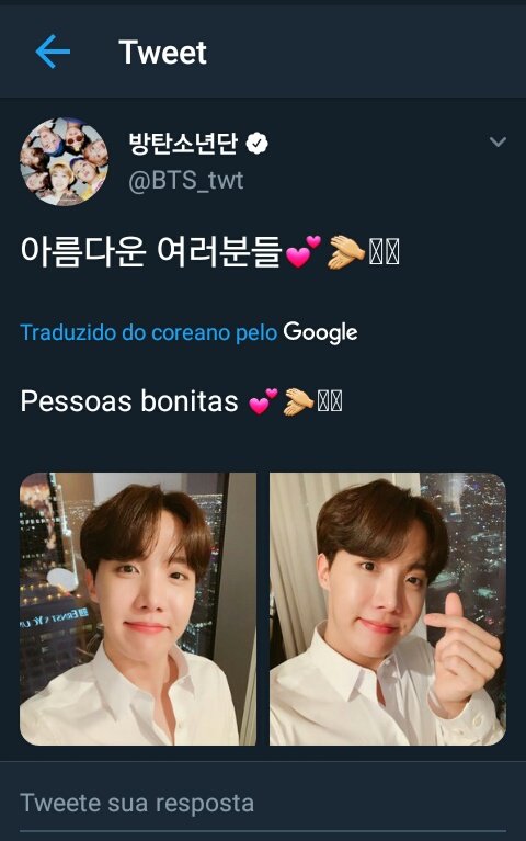 KOKOON_BR's tweet photo. @BTS_twt Concordo com o google tradutor , I Love You #EuamooBTS @BTS_twt https://t.co/ZbZfpVX43G