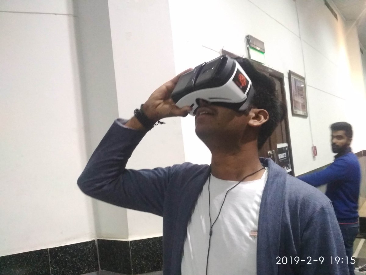 impact_all's tweet photo. A glimpse of our presence at DTU's tech hackathon. It was fun to watch the brightest minds of the country being thrilled by our immersive content.
You could be next. Join the revolution!
#impactall #IEEE #immersive #vr #3D #hackathon #ar #edchat #STEM #VirtualReality #tech https://t.co/Y5bM40nkEY