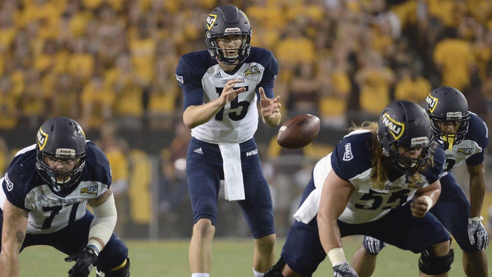 Excited to announce that I have received an opportunity to play D1 football at the University of Northern Arizona! Thank you <a href="/TheCranesSon/">Brennan Ball</a> <a href="/CoachChrisBall/">Chris Ball</a> <a href="/warriorqbcoach/">Warren McCarty</a>