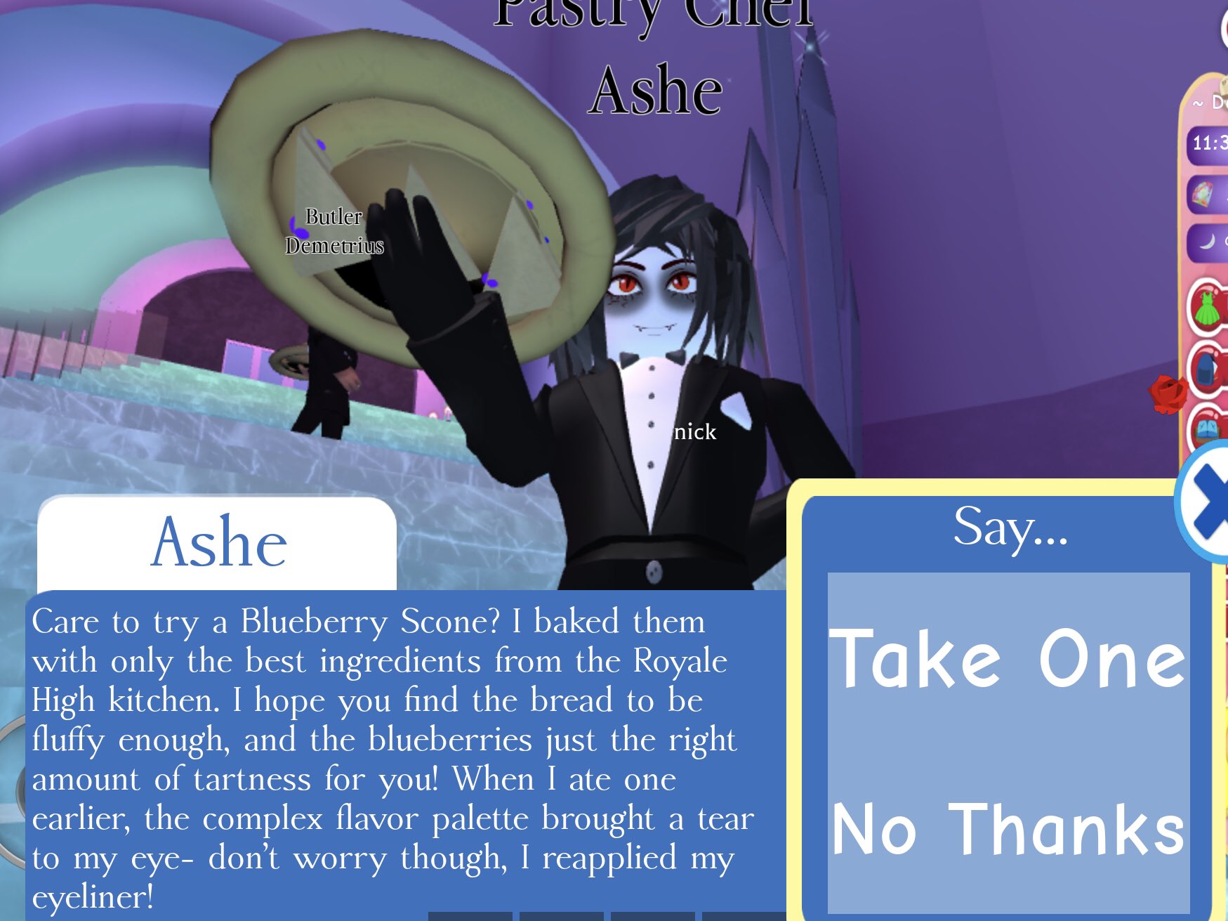 Pastry Chef Ashe, Royale High Wiki