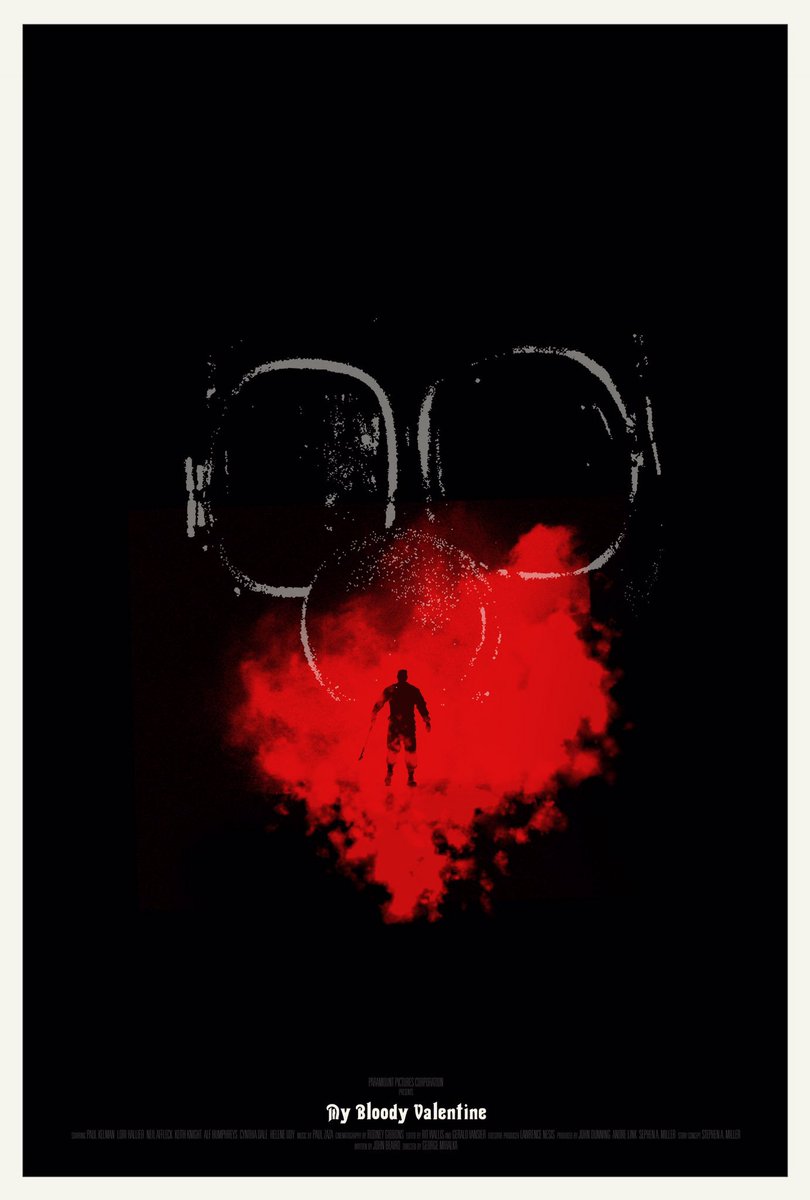 Sister__Hyde's tweet image. Final hours! This print goes back in the mines all too soon. 

Snag yours now; bit.ly/DRWValentine

#MyBloodyValentine #limitedprint #movieposter #illustration #horror #horrorart