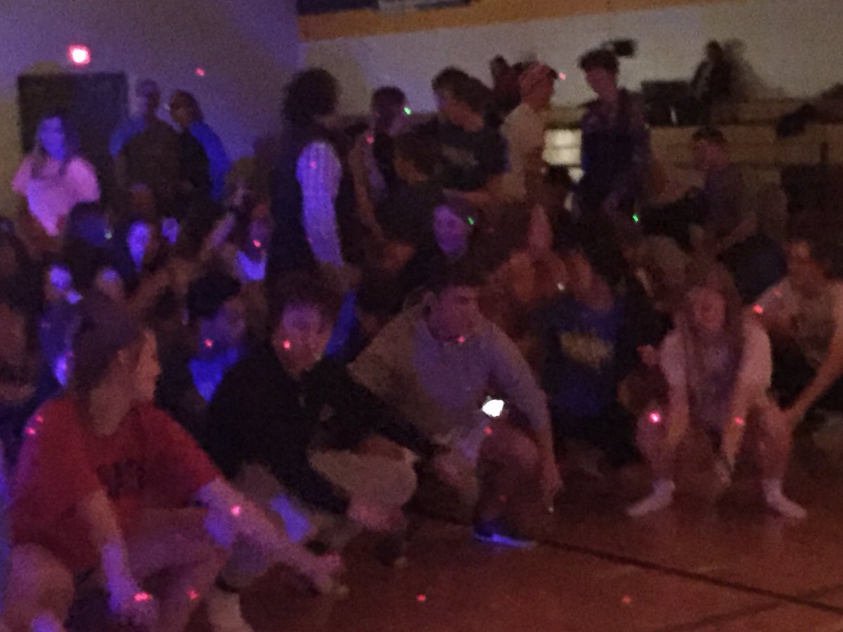SewardFBLA's tweet photo. People at the sweatpants dance are getting DOWN with dancing #socialeventoftheyear https://t.co/DZwecM0qhT