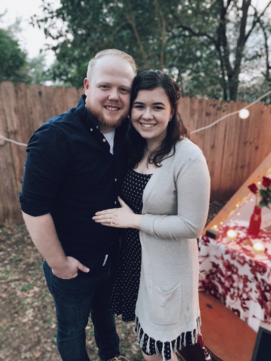seanjens's tweet photo. She said yes! https://t.co/hKDRCKjFKb