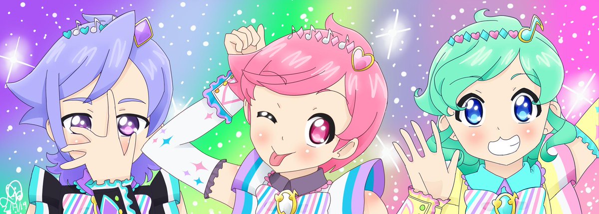 Letsudraw's tweet photo. Made a Triplex thing with the valentines pics!
#pripara #triplex #lovlim #popim #coolim #プリパラ https://t.co/fRq6nwj3JO