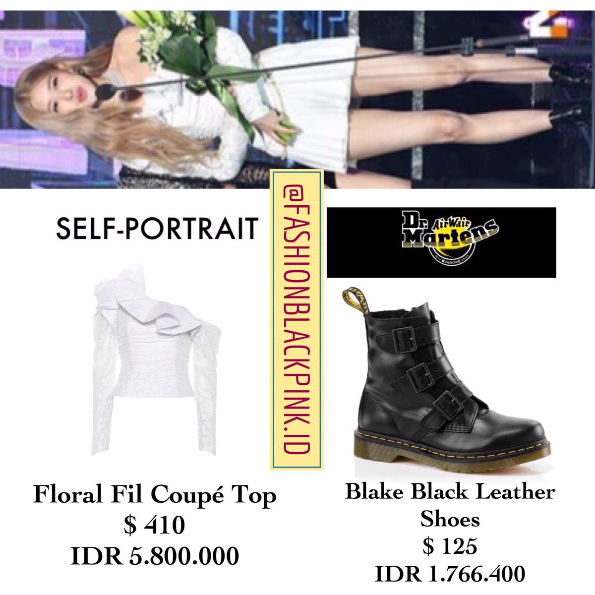 rose blackpink dr martens
