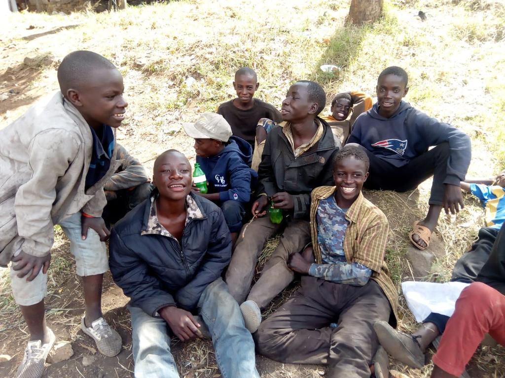 Their spiritual growth is important too!That's why we tell them about God... Recently, these boys committed their lives to Christ!