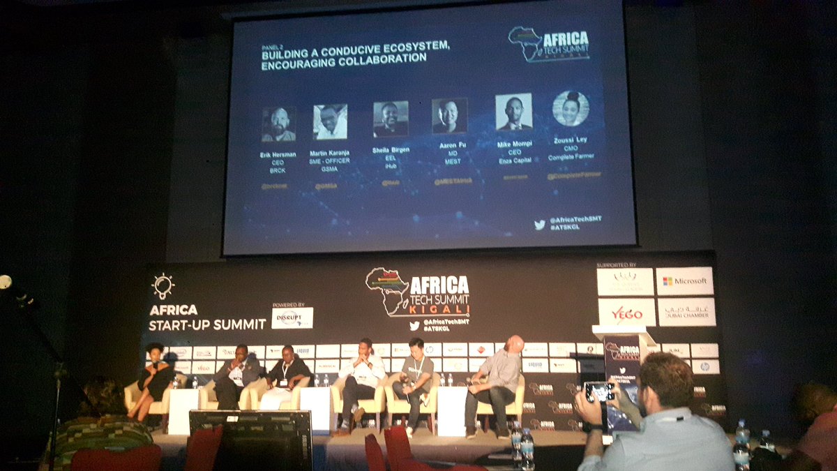 Great panel on overcoming barriers to collaboration in building the #Africa technology ecosystem #ATSKGL