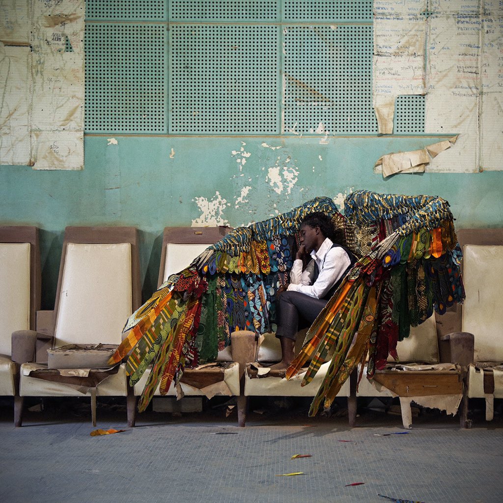 Beninese photographer Laeïla Adjovi from her series ‘Malaika Dotou Sankofa.’