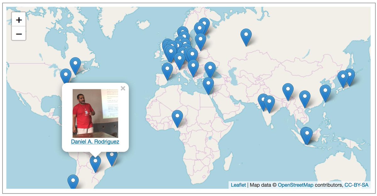 LibreOffice's tweet image. Join the hundreds of people around the world who love LibreOffice and help to improve it, every day! We've made a map of awesome community members who we've interviewed – and we'll be adding more: libreoffice.org/community/comm…