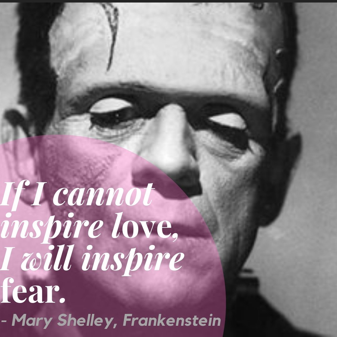 Frankenstein was written for a ghost story competition. Stuck indoors during the 'year without summer' Lord Byron challenged his guests Mary, Percy and the physician John Polidori. In the end, Mary won of course and Frankenstein was born.
#FactFriday #FictionFriday #Fridayreads
