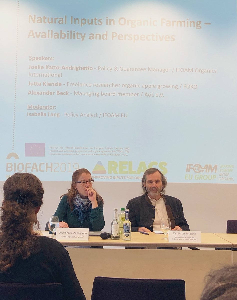 Biofach 2019 — La deuxième journée commence sérieusement, avec une conférence sur les intrants biologiques, leur disponibilité et leur avenir... <a href="/BioFachVivaness/">BIOFACH VIVANESS</a>